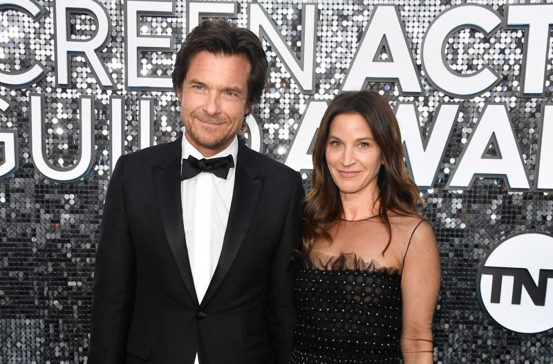 Jason Bateman and his wife Amanda Anka in January 2020