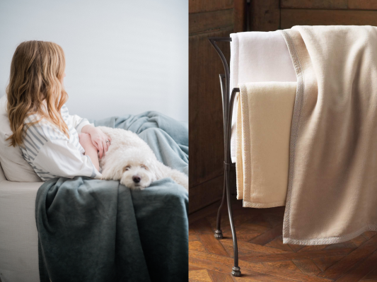 Peacock Alley's All Seasons Blanket.