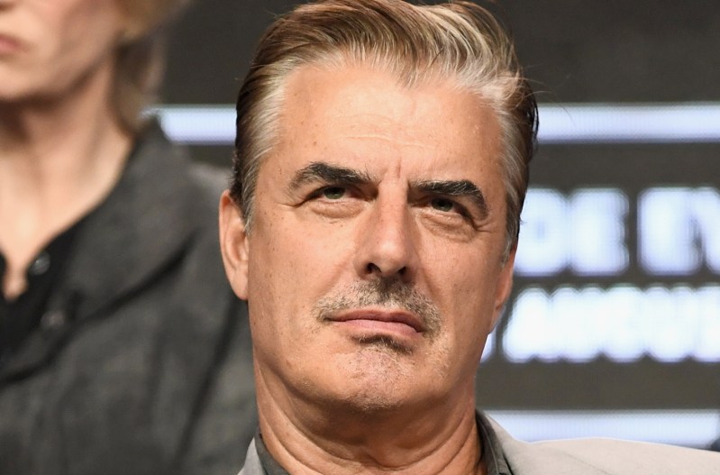 close up of Chris Noth looking serious