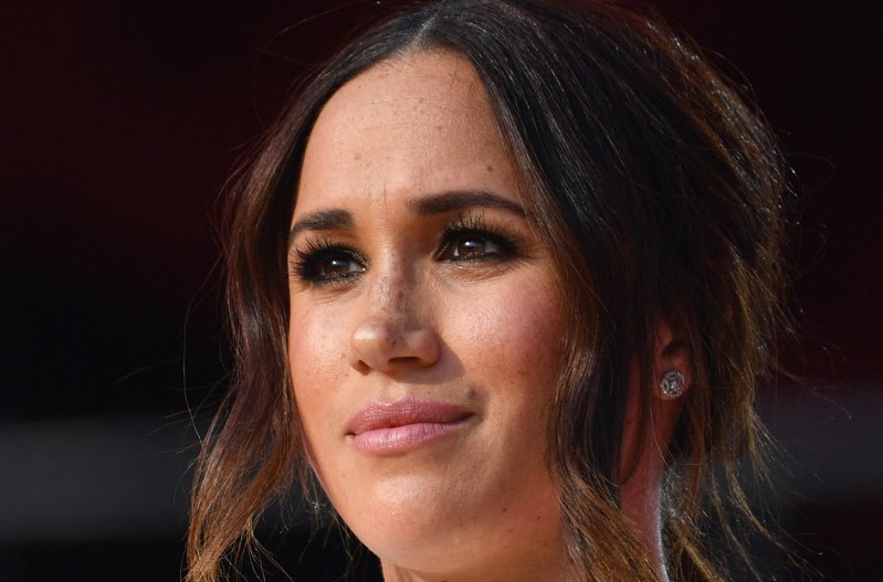 Close up of Meghan Markle