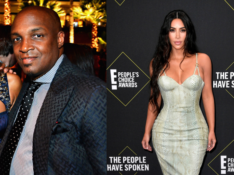 Damon Thomas and Kim Kardashian