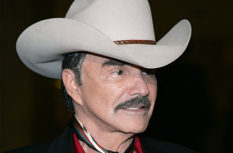 Burt Reynolds in a cowboy hat