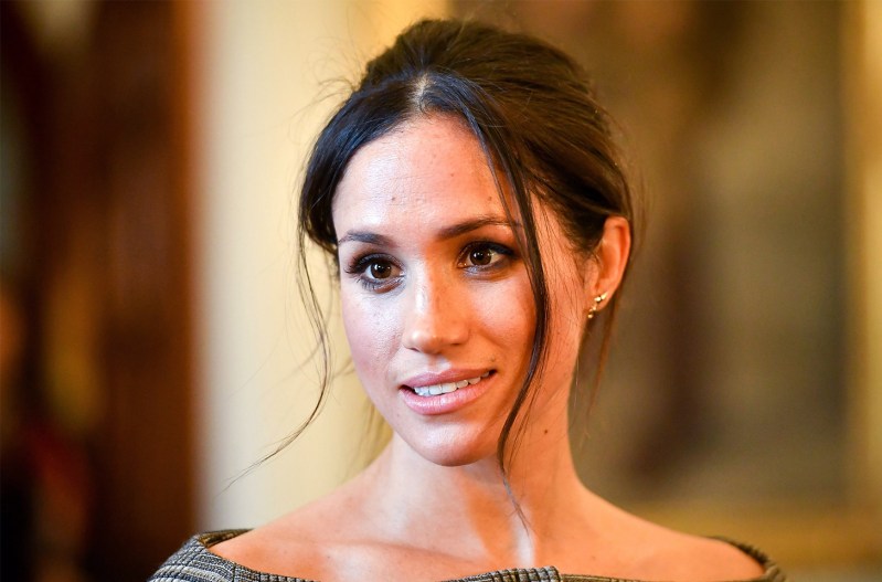 Close up of Meghan Markle