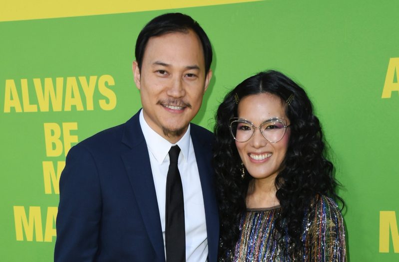 Ali Wong and her husband Justin Makuta