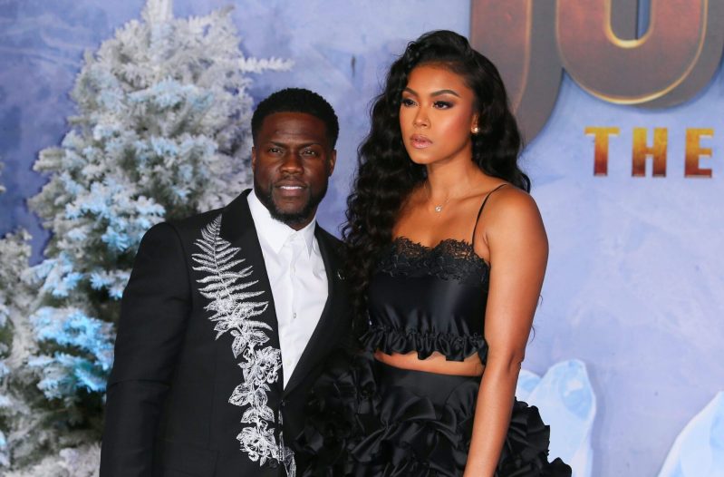 Kevin Hart and his wife, Eniko Parrish Hart