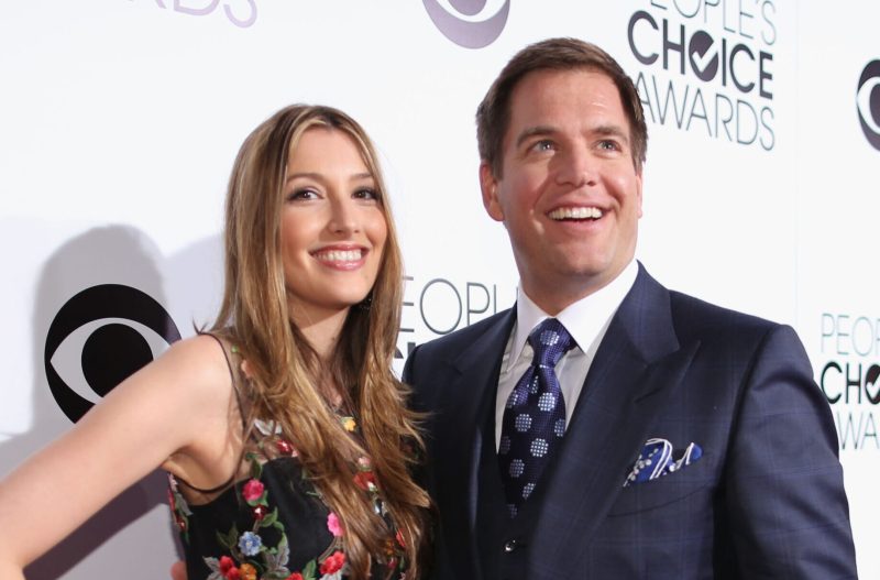 Michael Weatherly and his wife, Bojana Jankovic