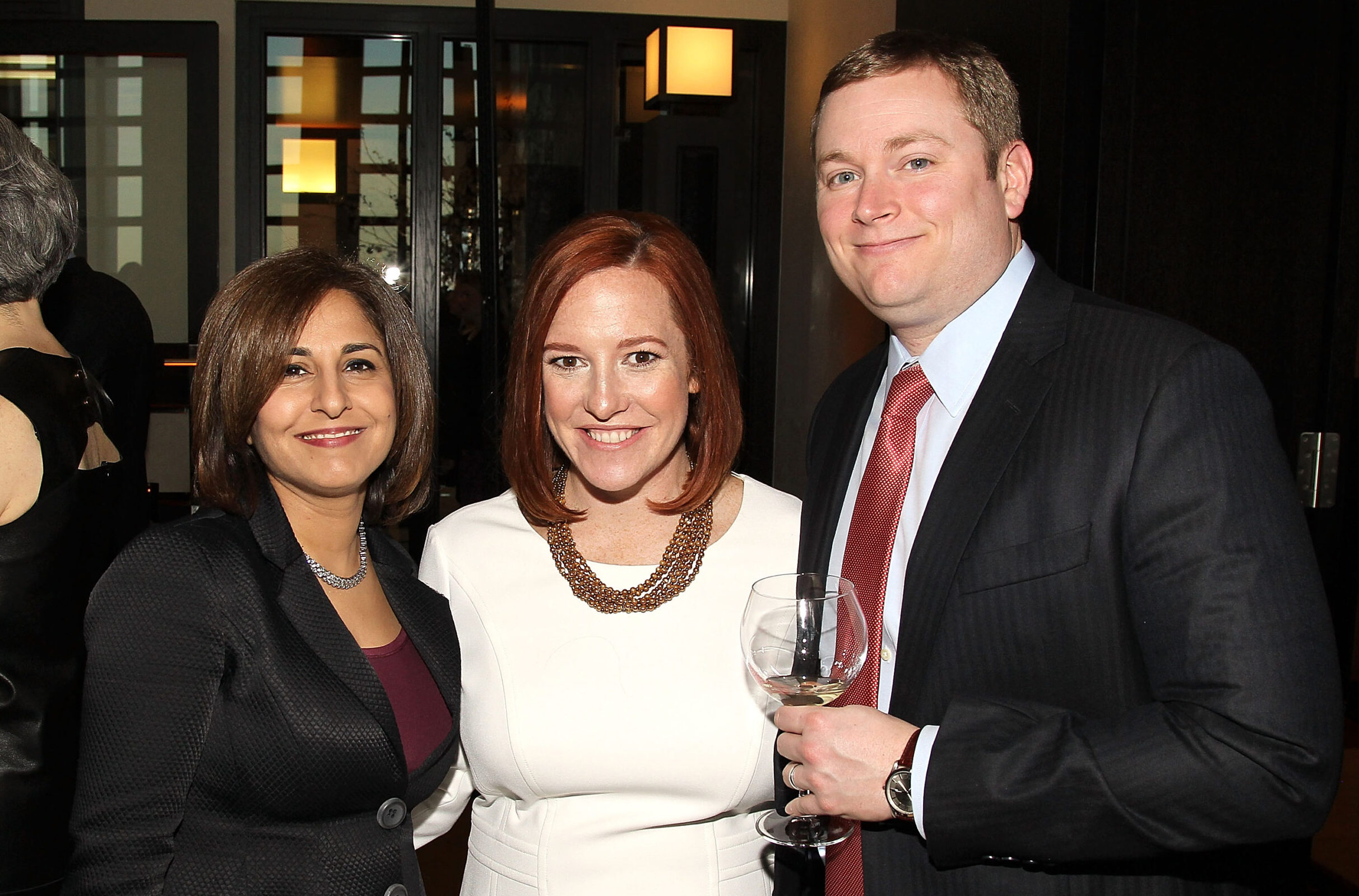 Jen Psaki and her husband, Greg Mecher