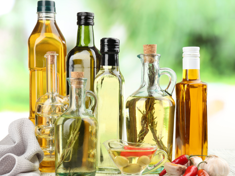 Various cooking oils