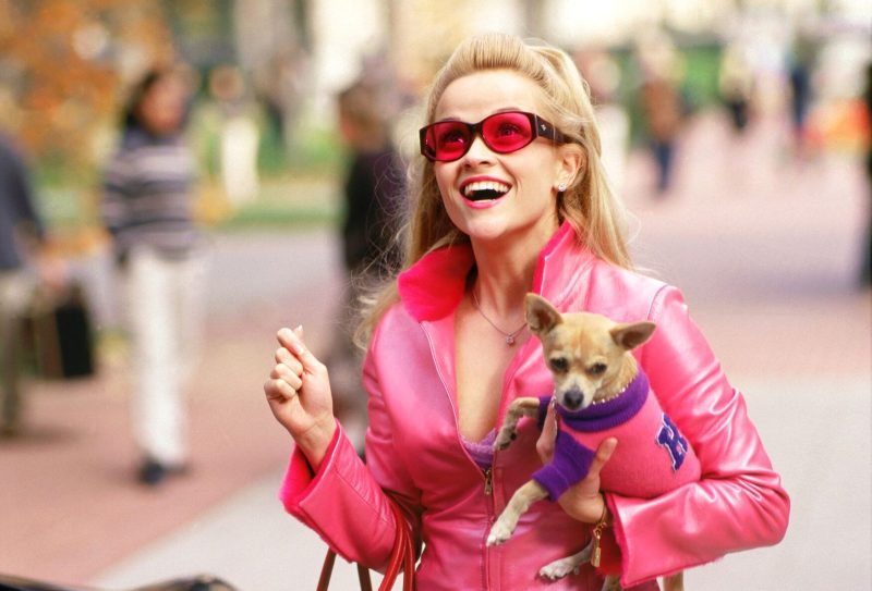 Reese Witherspoon as Elle Woods.