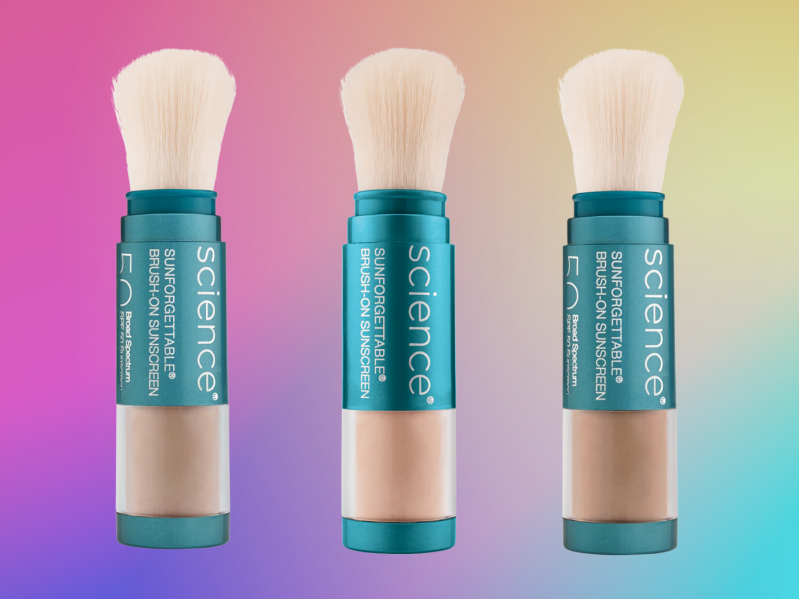 Colorescience brush-on foundation and sunscreen