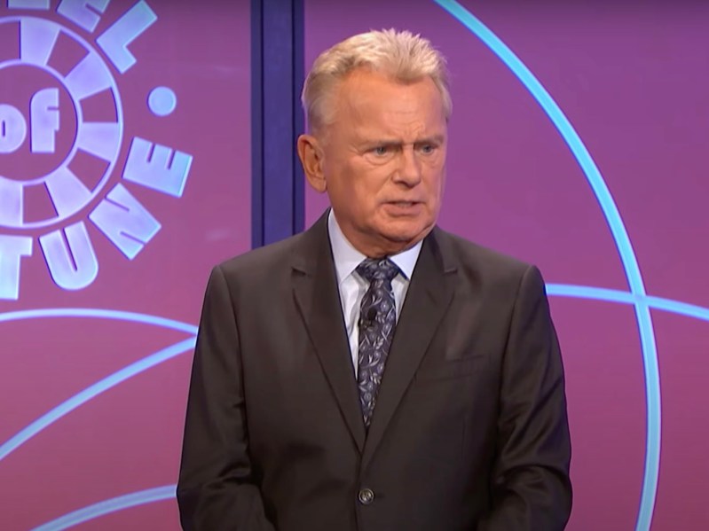 screenshot of Pat Sajak hosting Wheel of Fortune