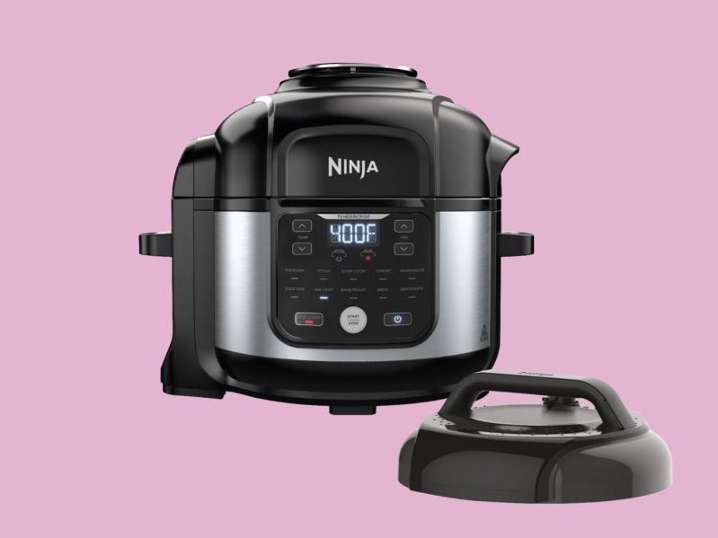A Ninja Foodi 10-in-1 XL 8-quart cooker.