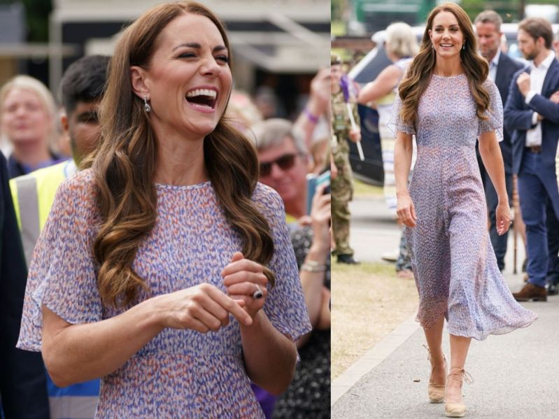 Kate Middleton in LK Bennett dress