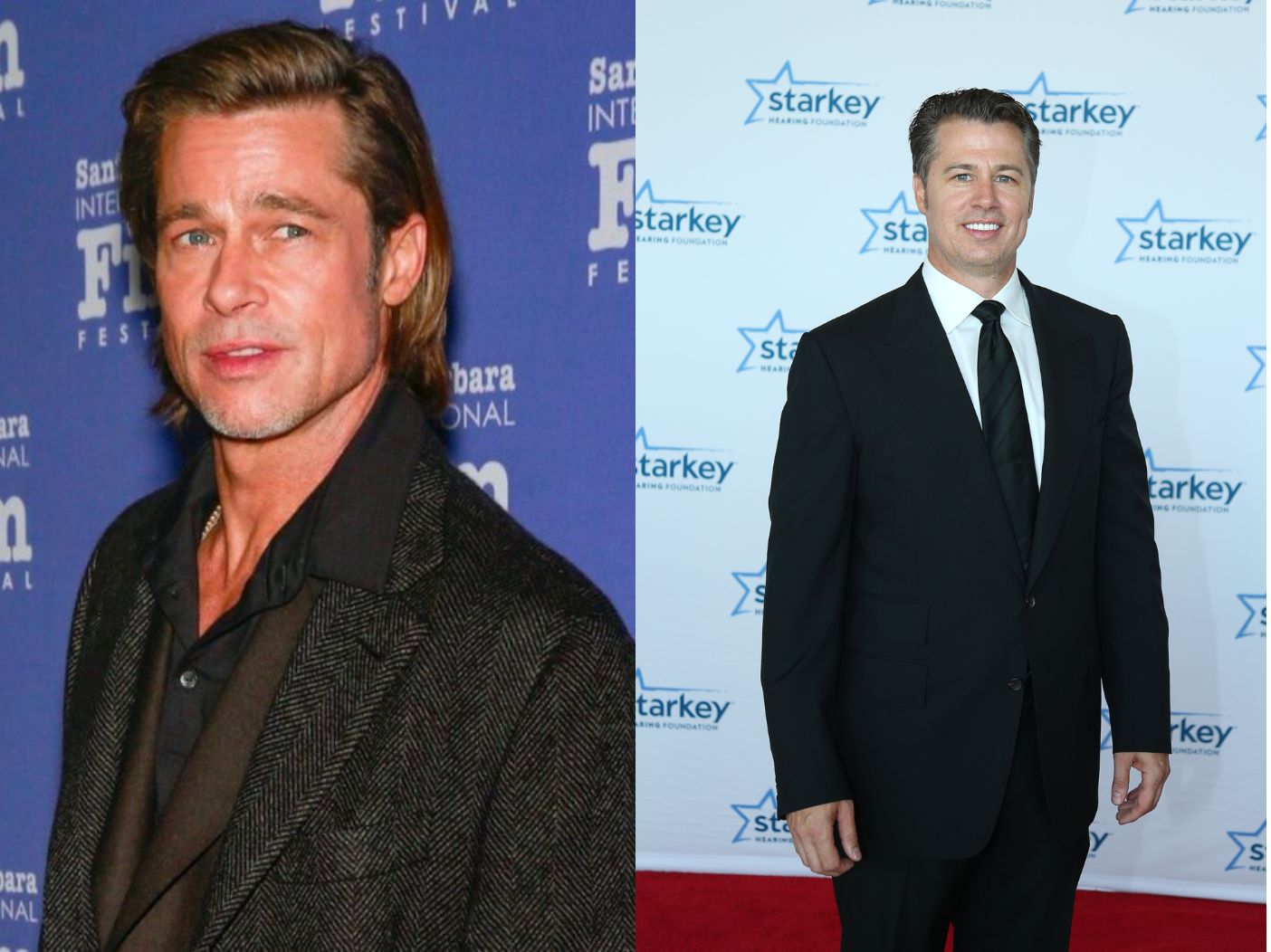 Brad Pitt and his brother Doug