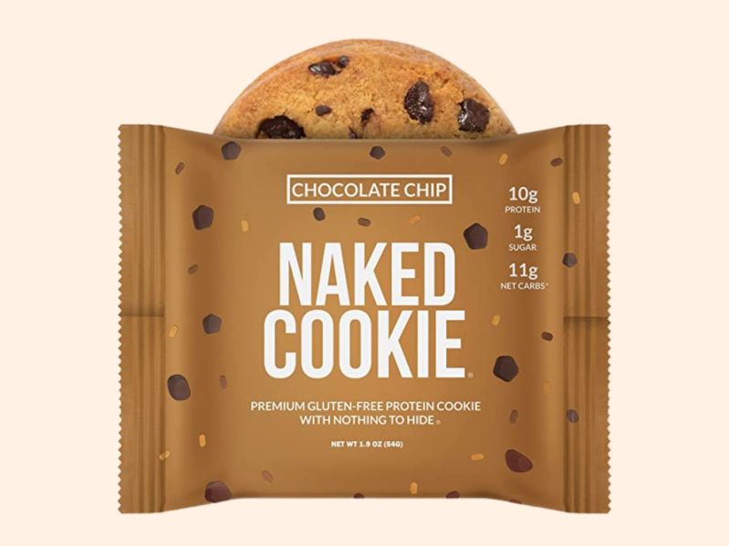 Naked chocolate chip protein cookie