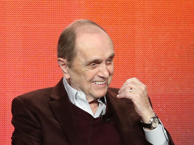 Bob Newhart onstage at the 2014 Winter TCA tour