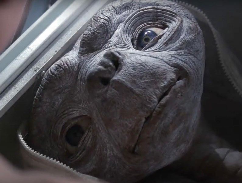 screenshot of a chilled ET from the film