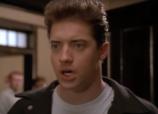 screenshot of Brendan Fraser in School Ties