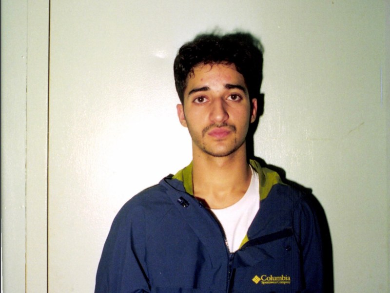 mugshot of Adnan Syed in his original Baltimore mugshot