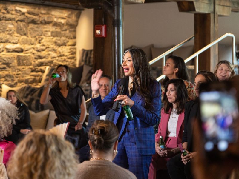 Stacy London speaks at the Menopause CEO Conference on World Menopause Day, October 18, 2022
