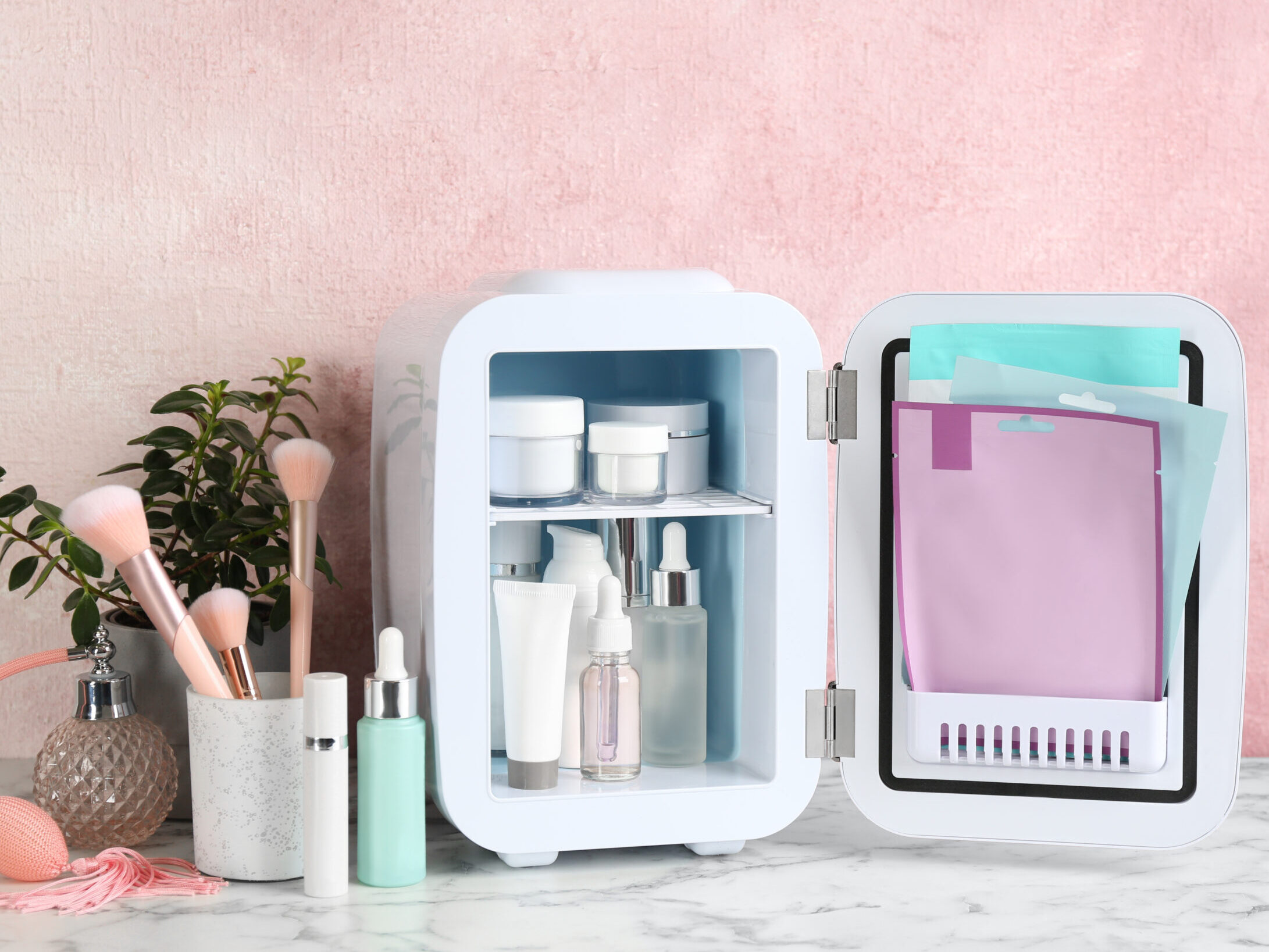 Why Having A Cosmetics Fridge Will Make Your Skin Look Better