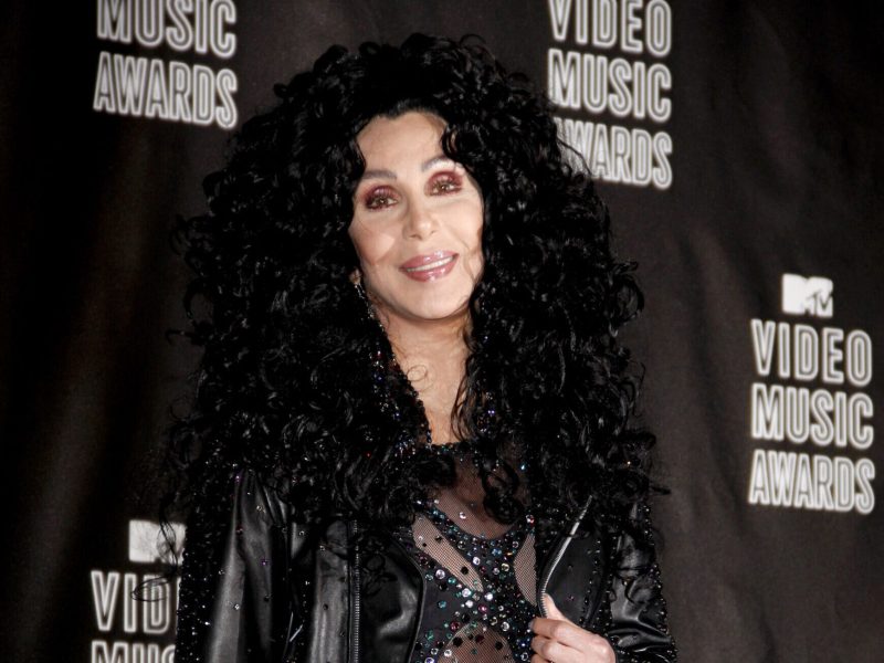 Cher recreating her classic '80s look in 2010