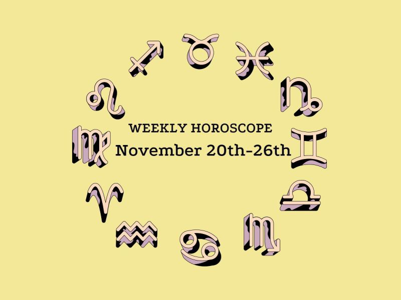 Weekly horoscope 11/20-26