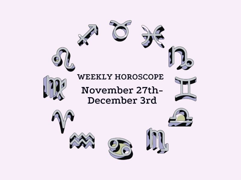 Weekly horoscope 11/27-12/3