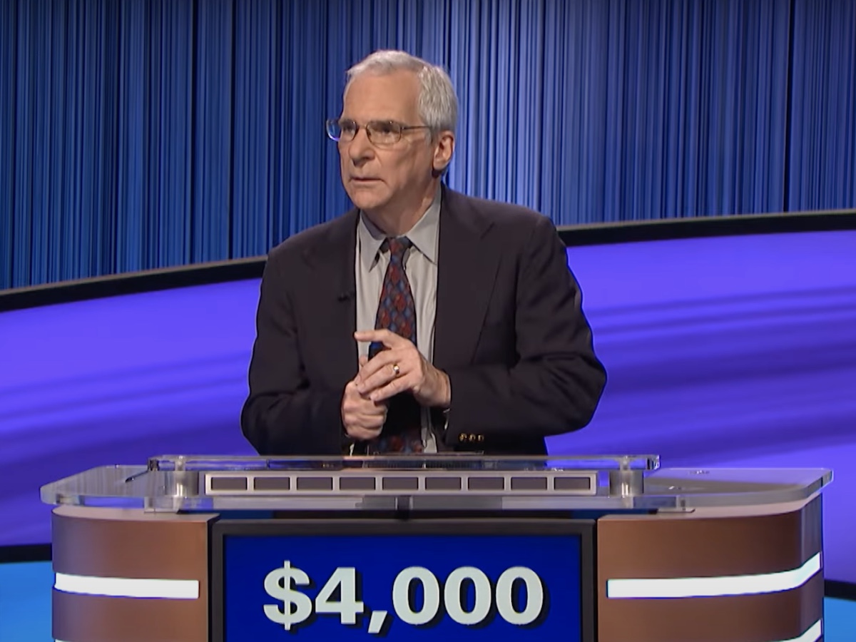 screenshot of Sam Buttrey competing in the Jeopardy Tournament of Champions