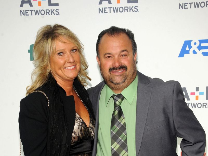 Frank Fritz and his ex-partner, Diann Bankson, at the 2015 A+E Networks Upfront