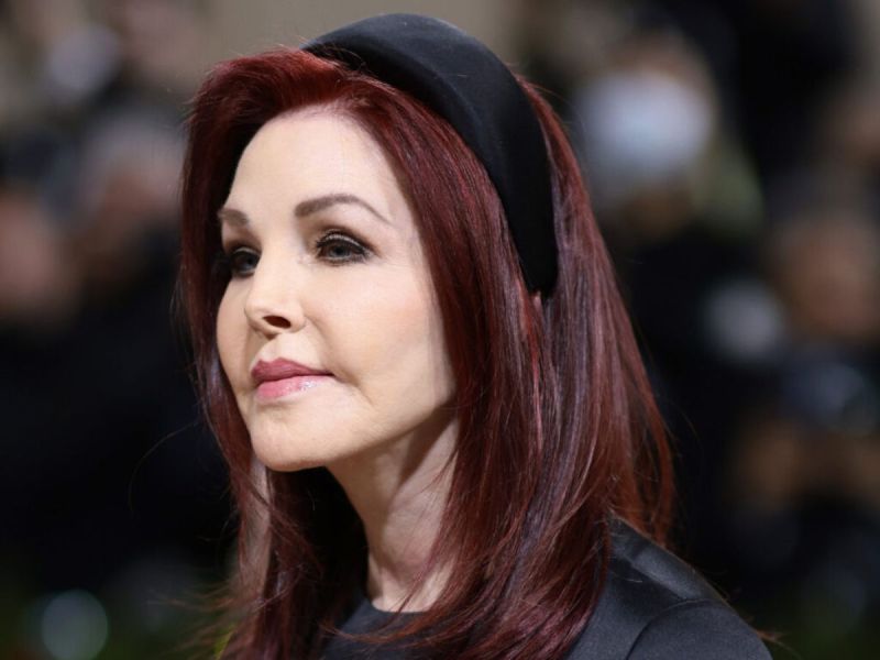 Priscilla Presley attends the 2022 Met Gala on May 2 in New York City.