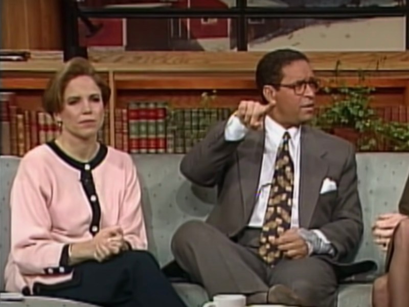 screenshot of Katie Couric looking confused and Bryant Gumbel gesturing confusedly from a 1994 show