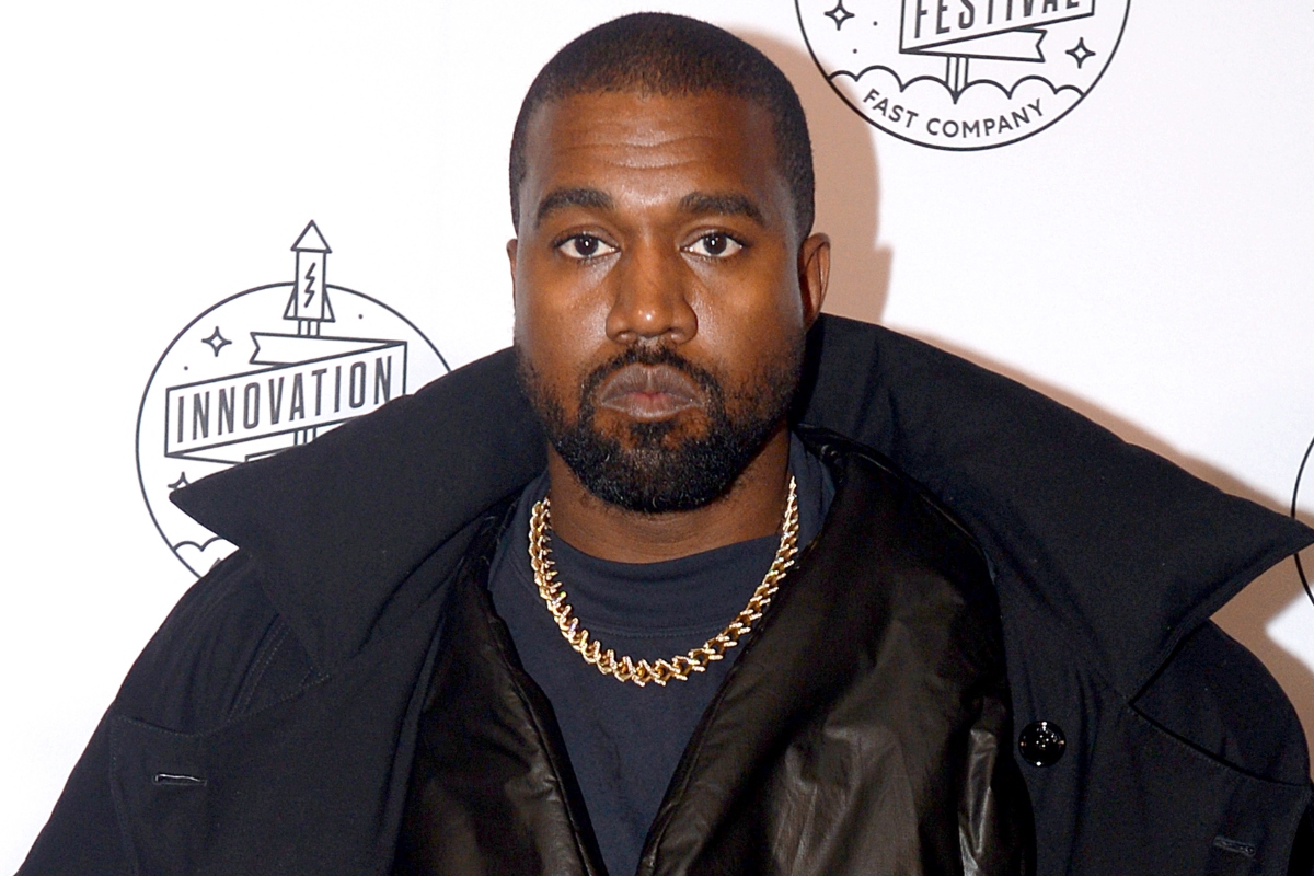 kanye-west-attends-album-listening-party-wearing-black-kkk-style-hood