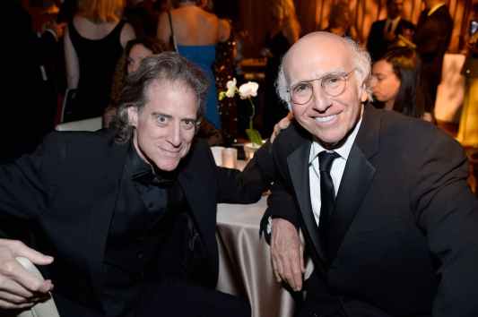 Larry David Pens Emotional Tribute to "Curb Your Enthusiasm" Co-Star Richard Lewis