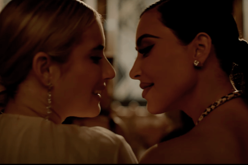 kim-kardashian-locks-lips-with-emma-roberts-in-new-american-horror-story-delicate-trailer