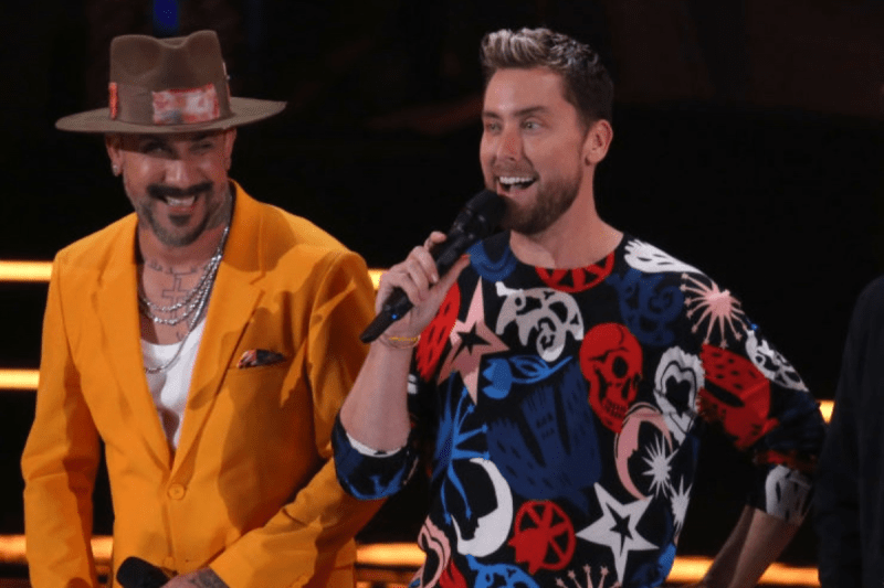 nsync-backstreet-boys-members-lance-bass-and-aj-mclean-debut-wild-hair-color-in-new-photo