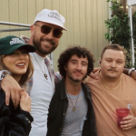 taylor-swift-and-travis-kelce-spend-time-with-bleachers-band-at-coachella-in-new-photo