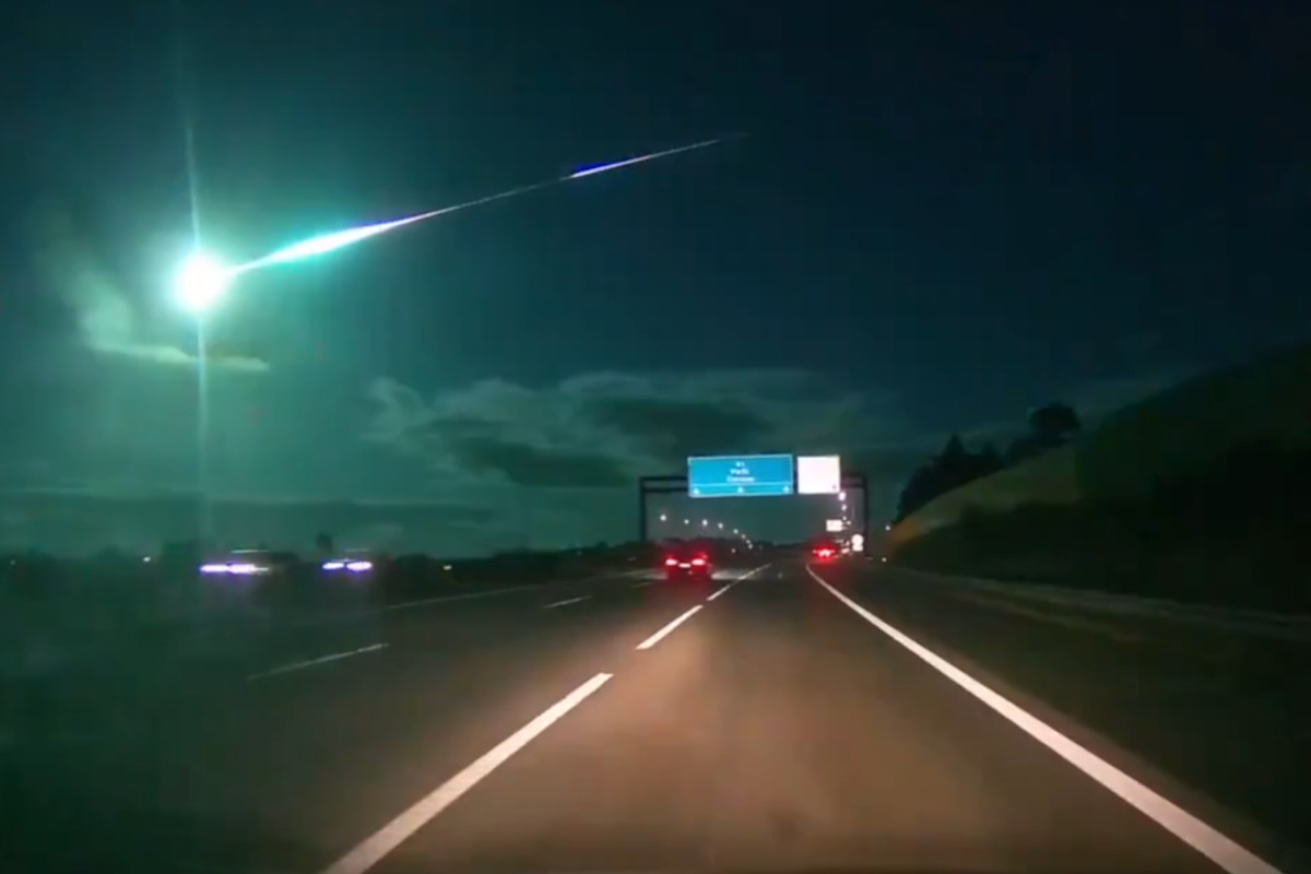 Gigantic Meteor Streaking Over Europe Captured in Multiple Videos