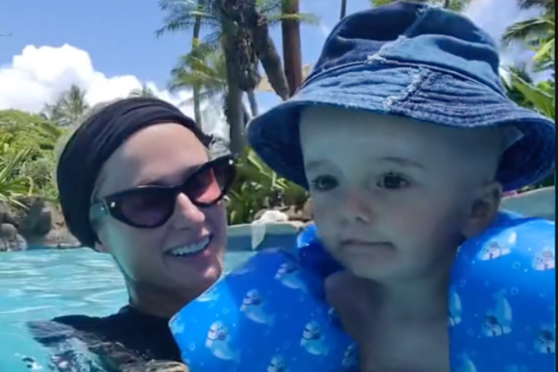 paris-hilton-swims-with-son-phoenix-in-adorable-video-reliving-my-childhood