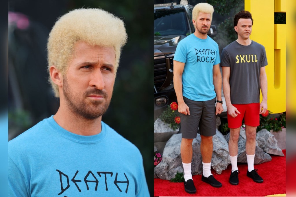 ryan-gosling-and-mikey-day-reunite-as-beavis-and-butt-head-at-the-fall-guy-premiere-after-viral-snl-skit-