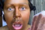 woman-mixes-multiple-fake-tan-lotions-accidentally-turns-skin-green
