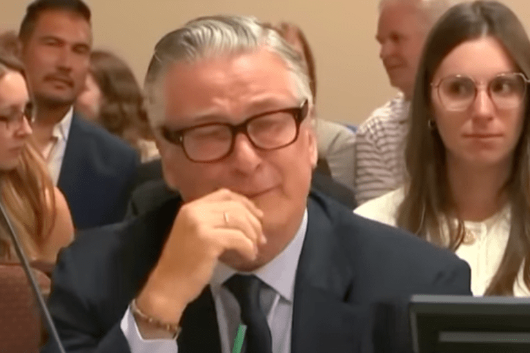 Alec Baldwin Weeps in After Judge Throws Out Manslaughter Case