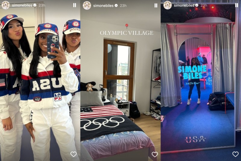 Simone Biles Gives Look at Her Room in Paris Olympic Village