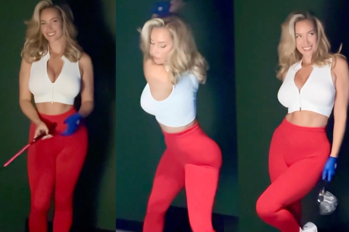 Golfer Paige Spiranac Breaks the Internet With Slow Motion Video