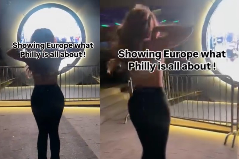 Model Flashes, Shuts Down Philly Portal Months After NYC Stunt(02)