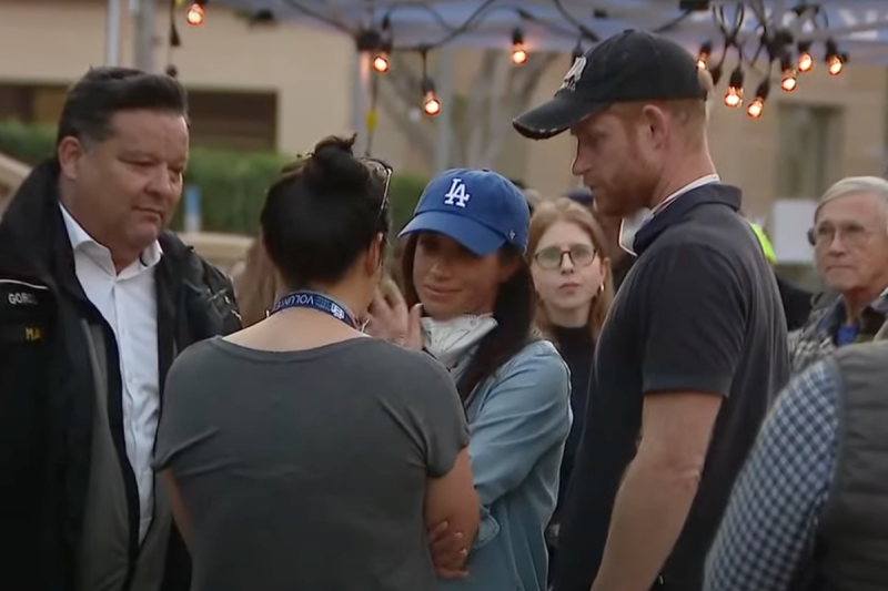 Meghan Markle and Prince Harry Visit Los Angeles Wildfire Victims(00)