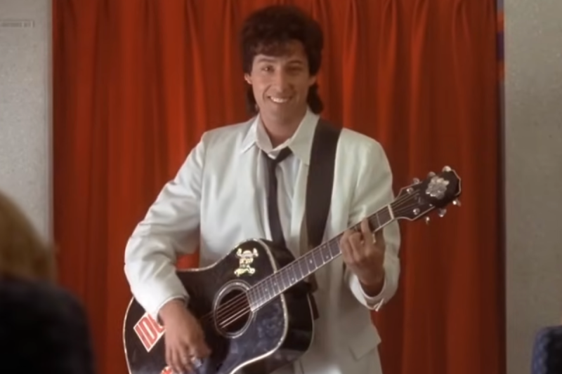 Adam Sandler in 'The Wedding Singer' (photo: New Line Cinema)