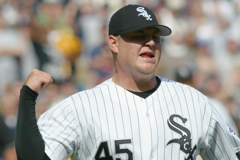 White Sox pitcher Bobby Jenks (Photo by Chuck Rydlewski/Getty Images)