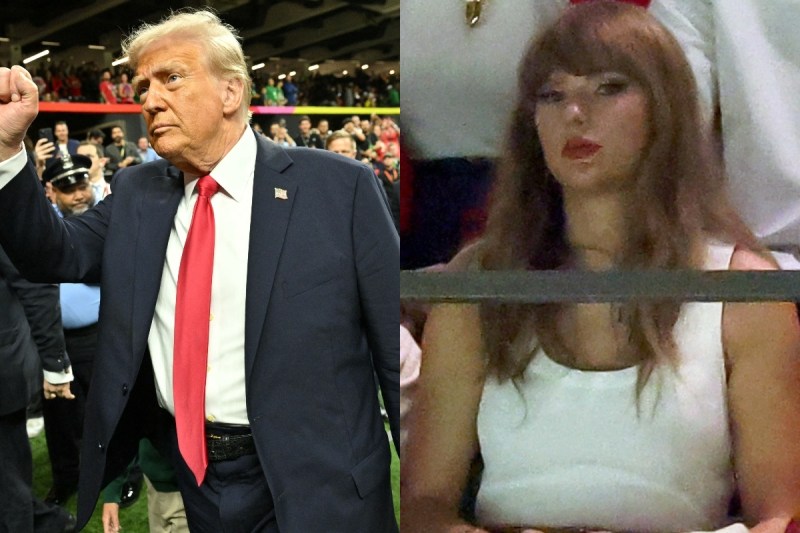 president-donald-trump-trolls-taylor-swift-after-she-was-booed-at-super-bowl-lix
