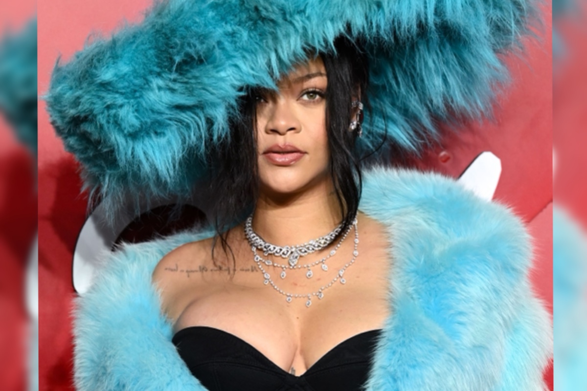 rihanna-models-latest-savage-x-fenty-collection-in-front-of-silk-backdrop
